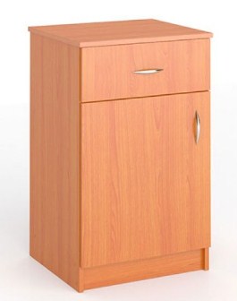 Тумба стаціонарна МЕБЛІ ВІВАТ 11147, з шухлядою та дверцятами